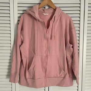 Terra & Sky Pink Zip-Up Hoodie